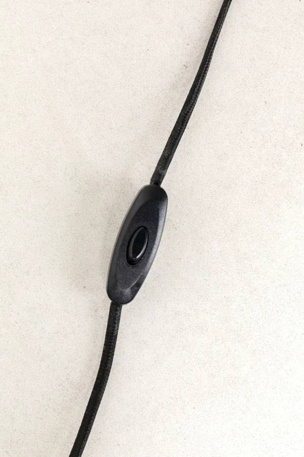 Lampada da terra Apollon Smooth nero Ø35cm - KARE