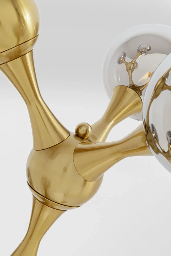 Lampada da terra Atomic Balls Brass 174cm - KARE