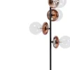 lampada da terra Double Bubble rame 165cm - KARE