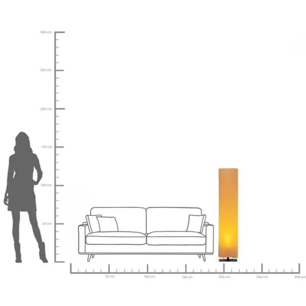 Lampada da terra Facile 120cm - KARE