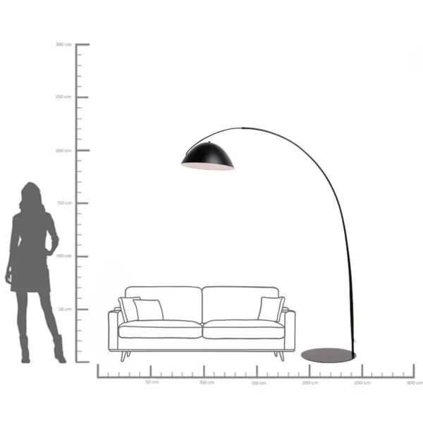 Lampada da terra Flip 220cm - KARE