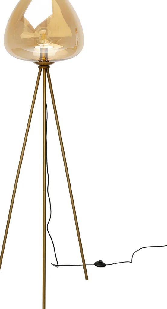 Lampada da terra Sphere Amber 146cm - KARE