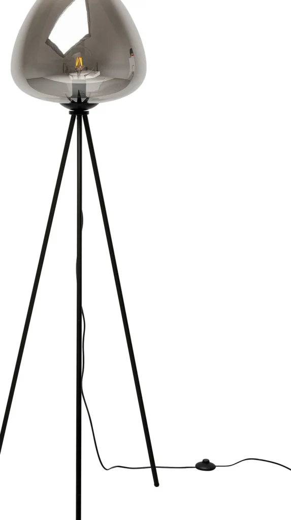 Lampada da terra Sphere Smoke 146cm - KARE