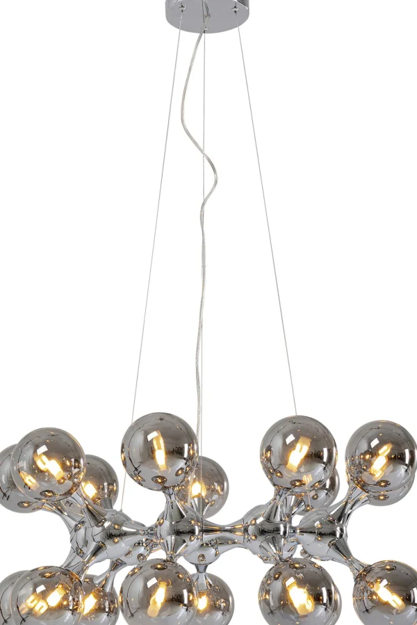 Lampadario Atomic Balls argento Ø74cm - KARE