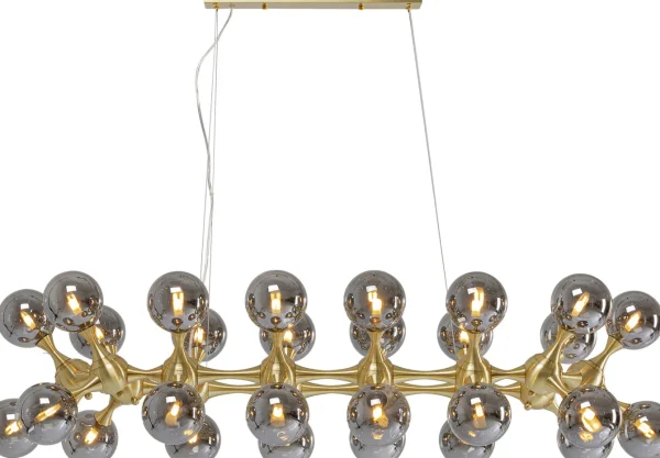 Lampadario Atomic Balls ottone 140cm - KARE