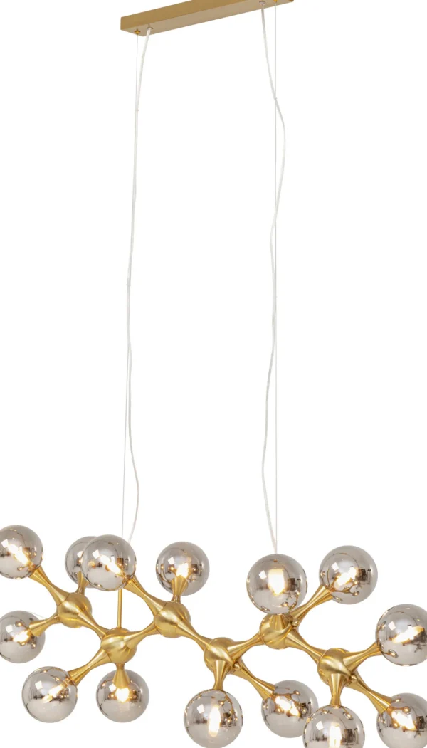 Lampadario Atomic Balls ottone 190cm - KARE