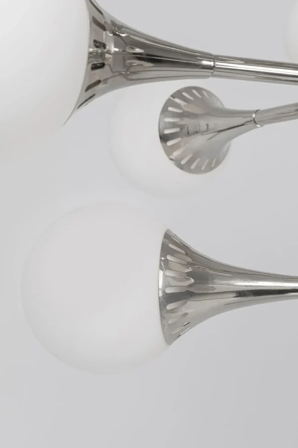 Lampadario Bulb Fiction 20 argento Ø102cm - KARE