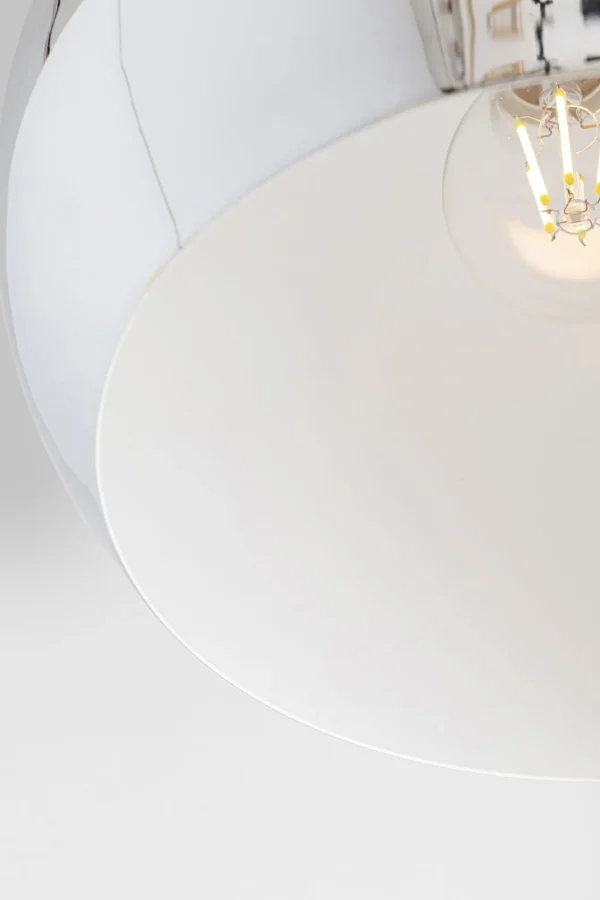 Lampadario Caldaia Argento Ø25cm - KARE