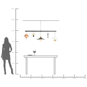 Lampadario Cappelli 155cm - KARE