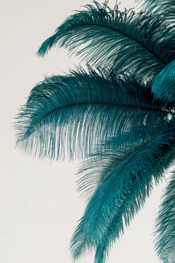 Lampadario Feather Palm verde Ø87cm - KARE