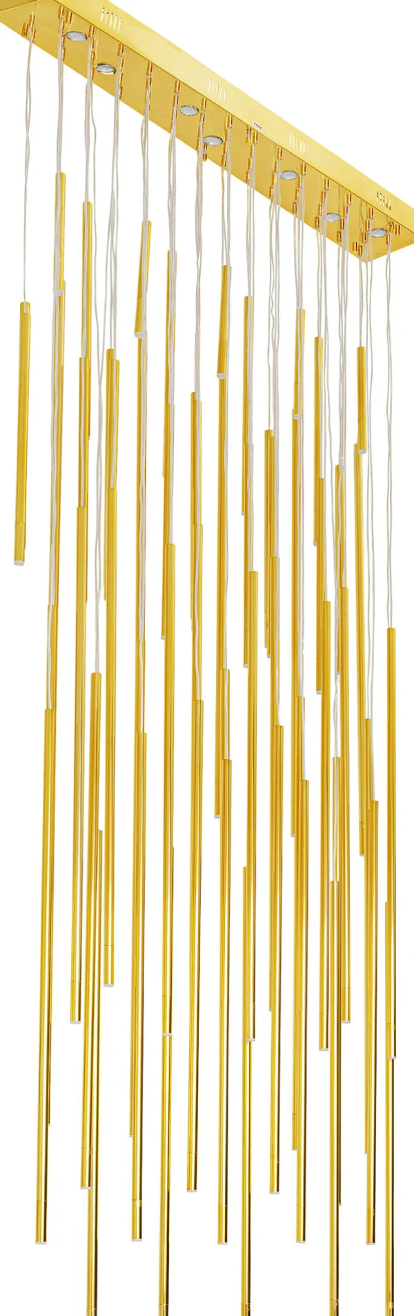 Lampadario Living Vegas Deluxe Ottone Led - KARE