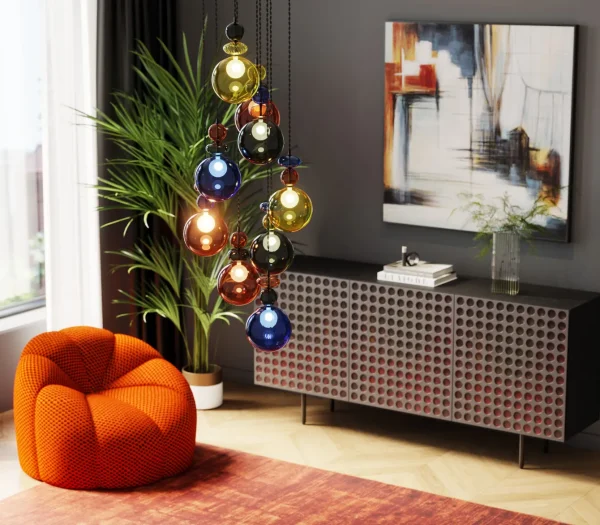 Lampadario Mazzo Nove Spiral Ø44cm - KARE