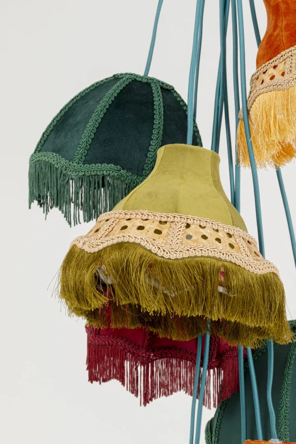 Lampadario Saloon Fringes 9 - KARE
