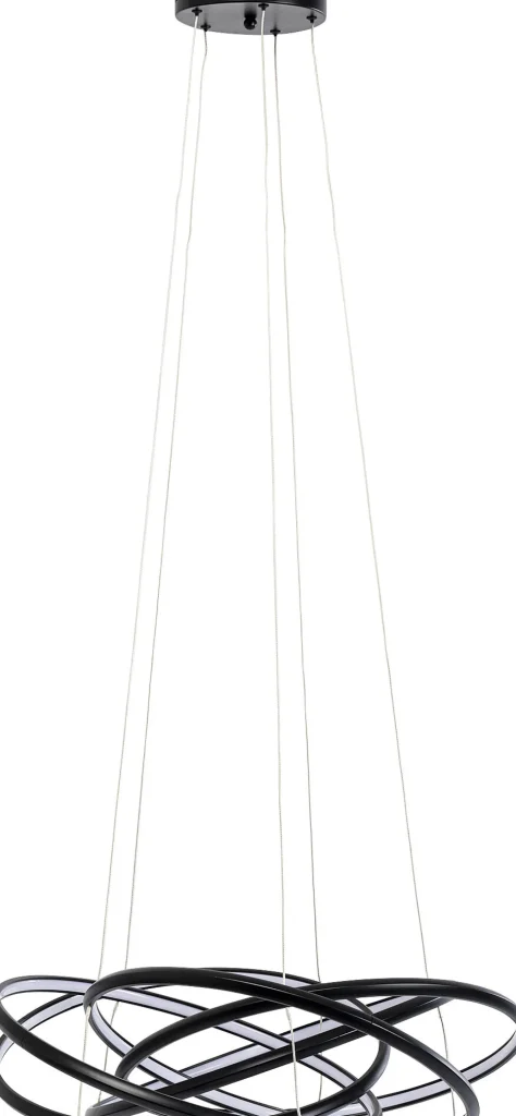 Lampadario Saturno Nero Ø72cm - KARE