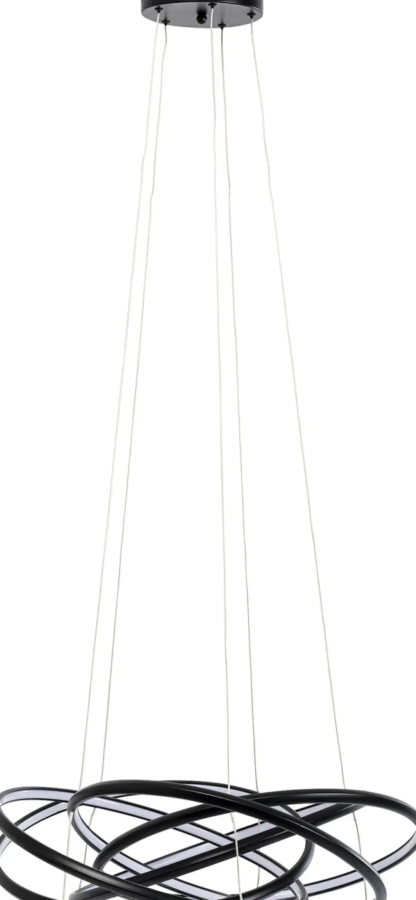 Lampadario Saturno Nero Ø72cm - KARE