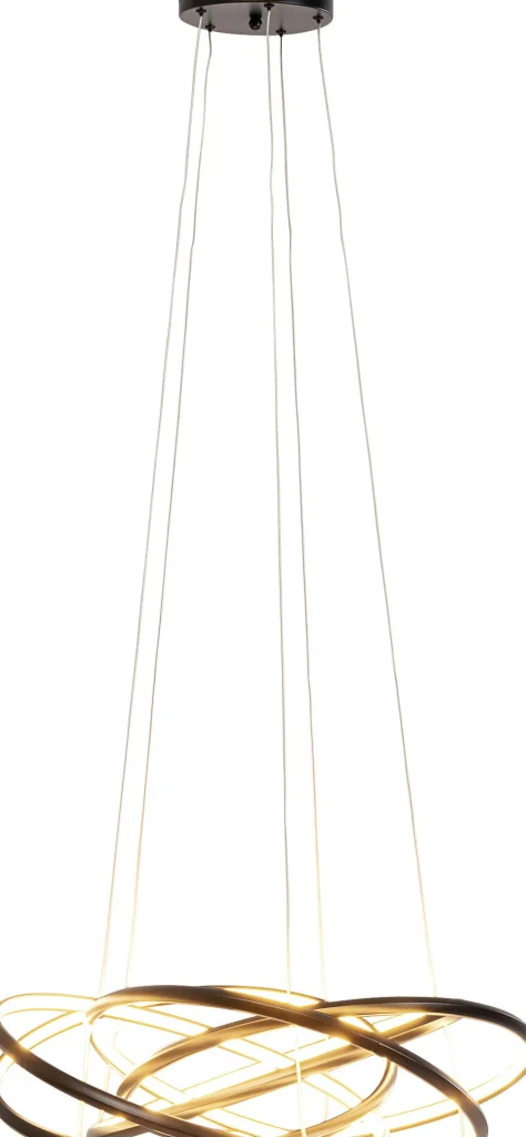 Lampadario Saturno Nero Ø72cm - KARE