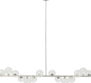 LAMPADARIO SCALA BALLS CHROMO 150CM - KARE
