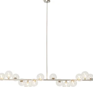 LAMPADARIO SCALA BALLS CHROMO 150CM - KARE