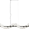 Lampadario Scala Balls nero 150cm - KARE