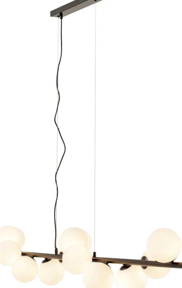 Lampadario Scala Balls nero 150cm - KARE