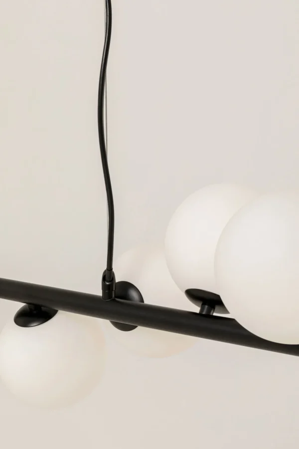 Lampadario Scala Balls nero 150cm - KARE