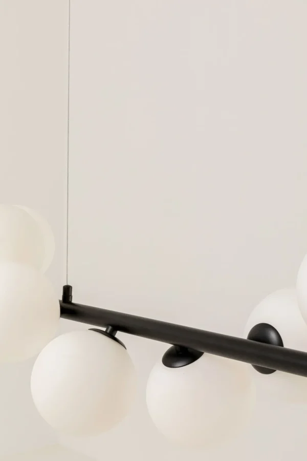 Lampadario Scala Balls nero 150cm - KARE