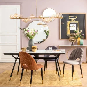 LAMPADARIO SCALA BALLS OTTONE 150CM - KARE