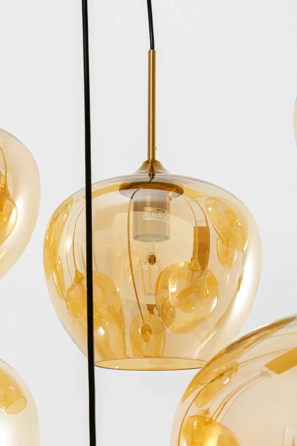 Lampadario Sphere Amber 160cm - KARE