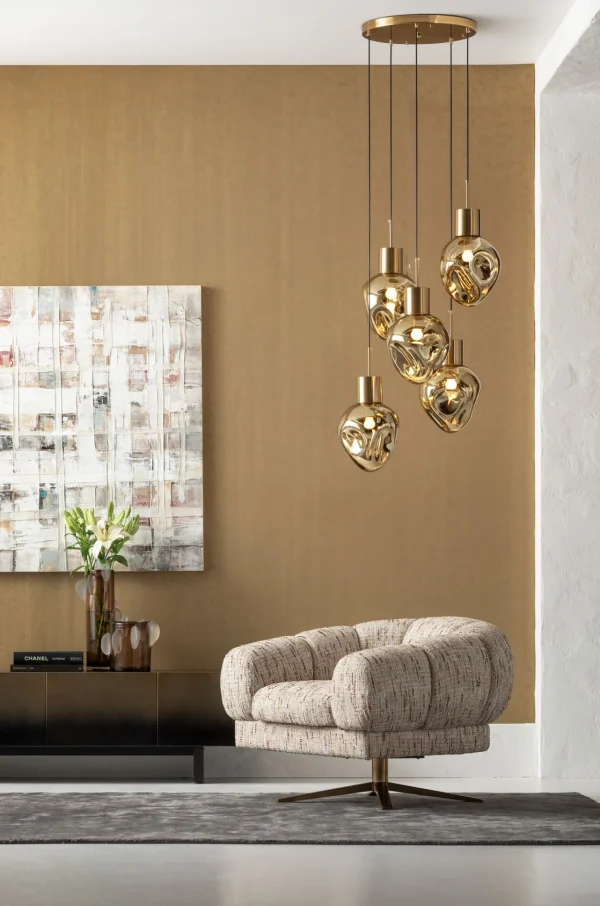 Lampadario Supernova Amber Cinque Ø50cm - KARE