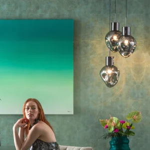 Lampadario Supernova Smoky Tre Ø45cm - KARE