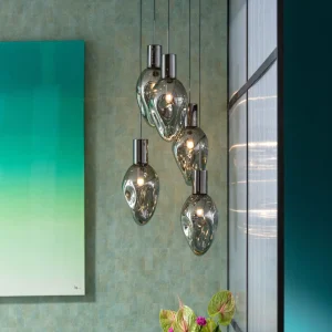 Lampadario Supernova Smoky Cinque Ø50cm - KARE