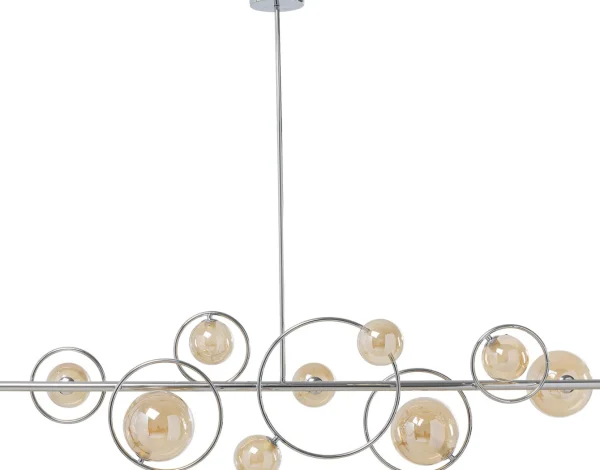 Lampadario Universe cromo 110cm - KARE