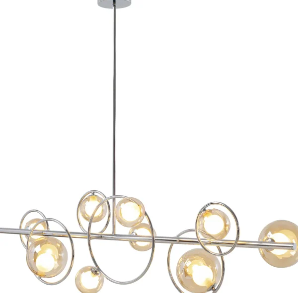 Lampadario Universe cromo 110cm - KARE
