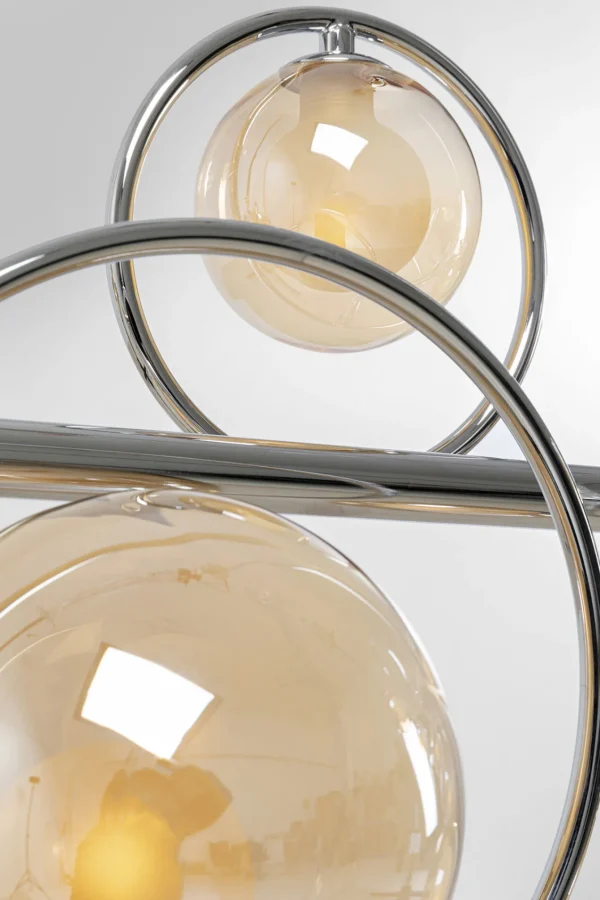 Lampadario Universe cromo 110cm - KARE