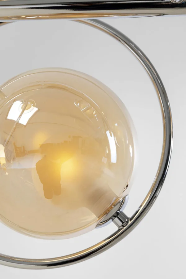 Lampadario Universe cromo 110cm - KARE