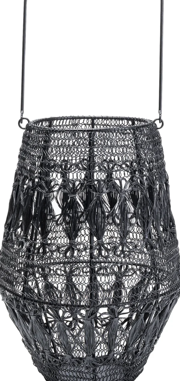 Lanterna Hayat nero 33cm - KARE