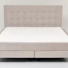 Letto boxspring Benito Star crema 160x200cm - KARE