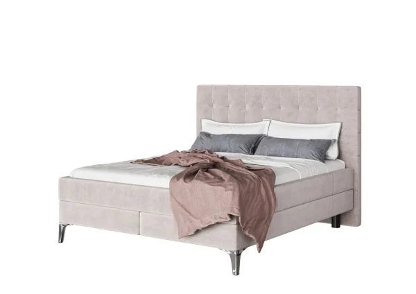 Letto boxspring Benito Star crema 180x200cm - KARE