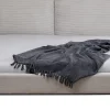 Letto East Side Cord grigio 180x200cm - KARE