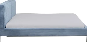 Letto East Side velluto a coste blu 160x200 - KARE