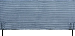 Letto East Side velluto a coste blu 160x200 - KARE