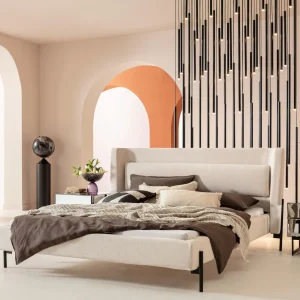 Letto Tivoli ecru 180x200 - KARE