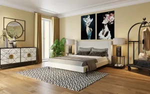 Letto Tivoli ecru 180x200 - KARE