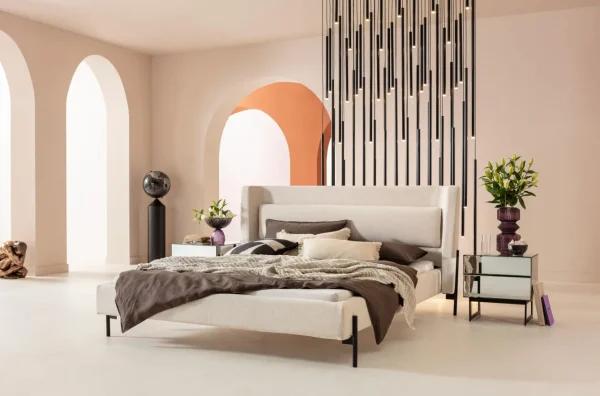 Letto Tivoli ecru 180x200 - KARE