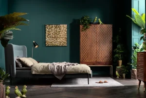 Letto Tivoli verde 180x200cm - KARE