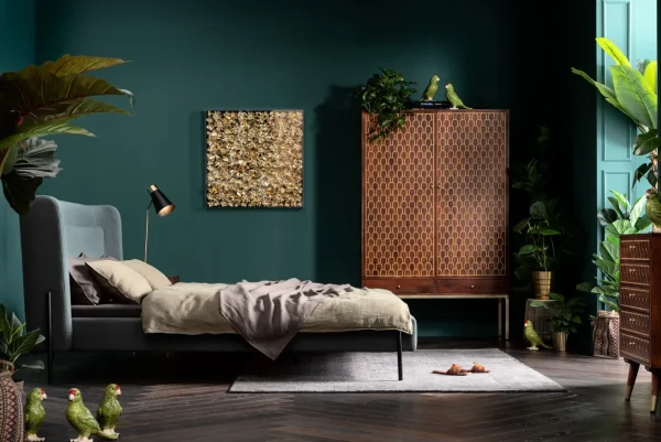 Letto Tivoli verde 180x200cm - KARE