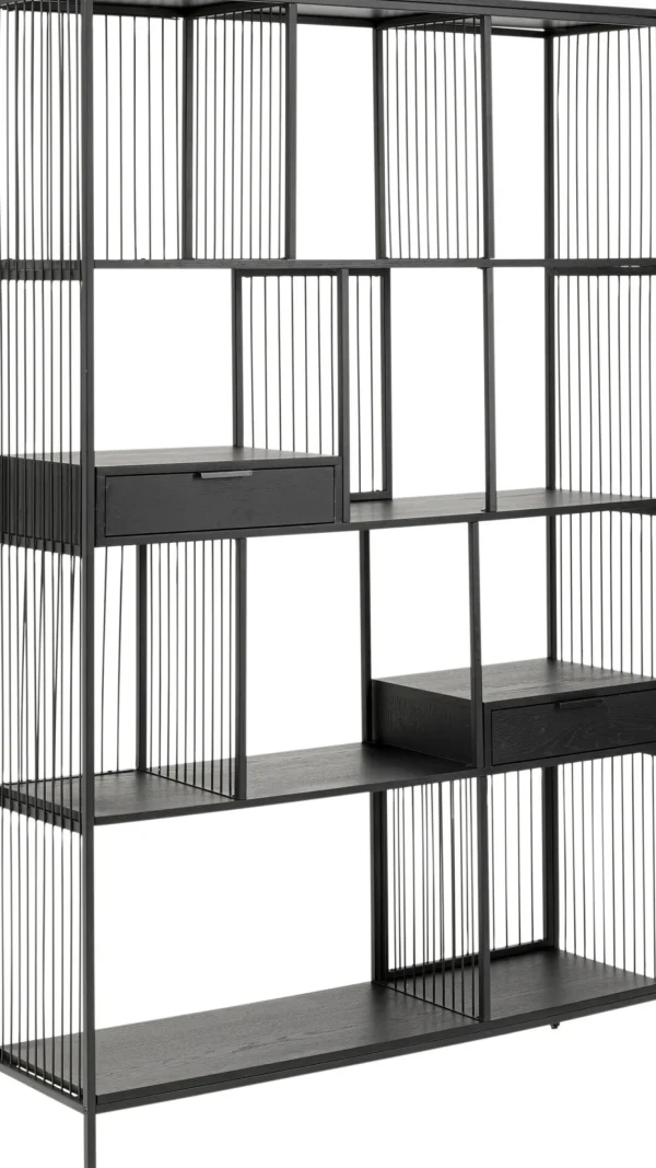 Libreria Bologna Nero 125x200cm - KARE