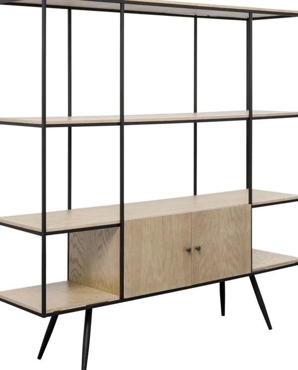 Libreria Cosy Sixties Natura 180x183cm - KARE