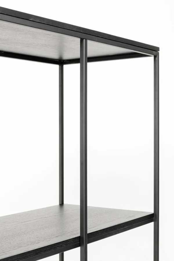 Libreria Cosy Sixties Nero 180x183cm - KARE