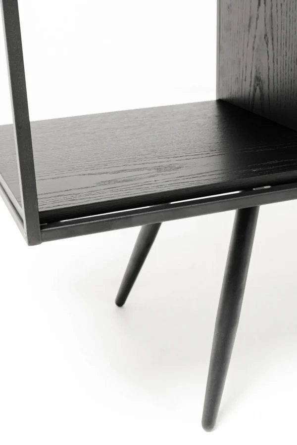 Libreria Cosy Sixties Nero 180x183cm - KARE